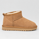 Women’s Suede Ankle Boots | Warm Fur Lined Winter Shoes with Grip