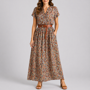 Women’s Paisley Summer Midi Dress