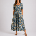 Women’s Casual Floral Midi Dress