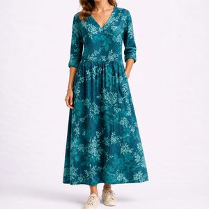 Women's Summer Floral Midi Dress