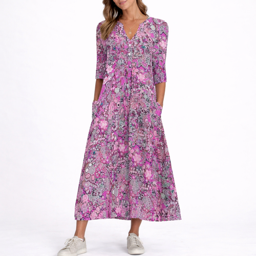 Women’s Summer Floral Midi Dress