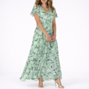 Women’s Floral Maxi Dress – Elegant Flowy Style