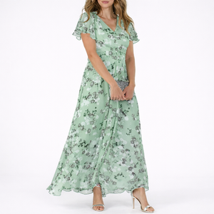 Women’s Floral Maxi Dress – Elegant Flowy Style