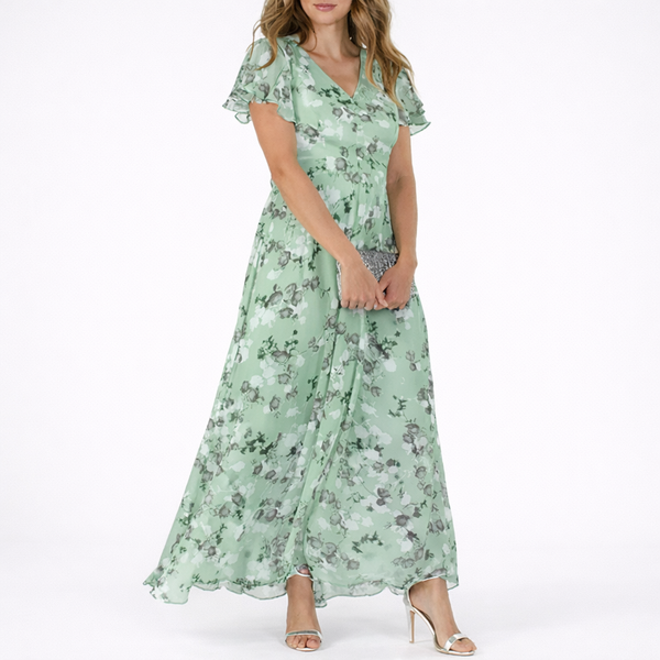 Women’s Floral Maxi Dress – Elegant Flowy Style