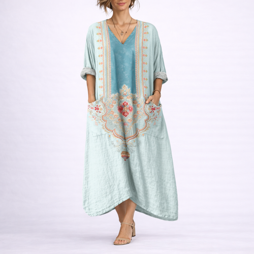 Bohemian Kaftan Dress