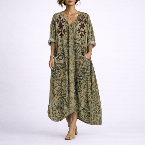 Bohemian Kaftan Dress