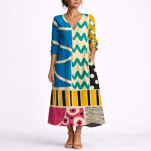 Easygoing Linen Dress