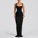 Women's Fitted Corset Maxi Dress