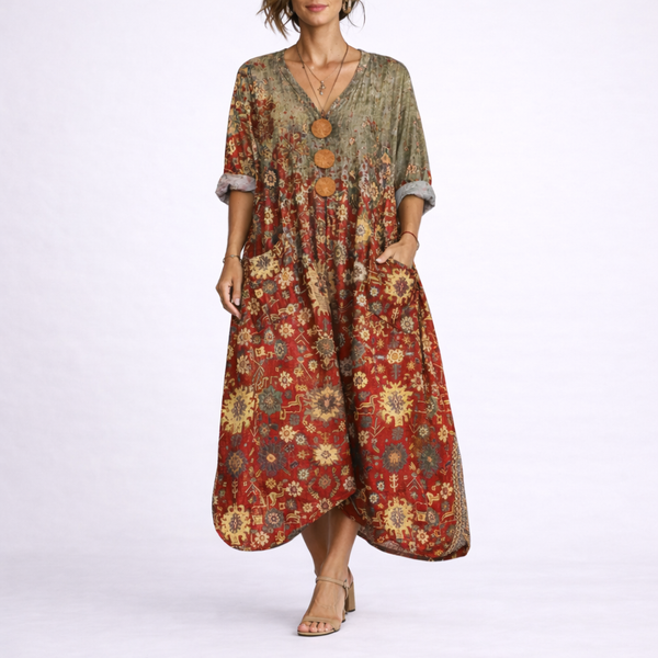 Bohemian Kaftan Dress