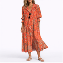 Flattering Floral Maxi Dress – Elegant Fit & Effortless Comfort