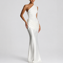 Women's Elegant One Shoulder Maxi Dress