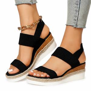 Women’s Orthopedic Platform Sandals Chic Walking Shoes with Straps