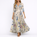 Elegant Floral Maxi Dress