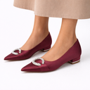 Women's Satin Bridal Flats