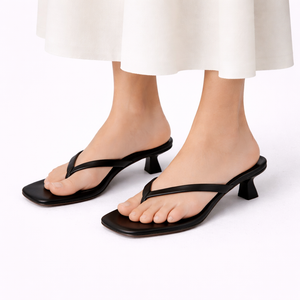 Women’s summer heeled orthopedic slippers — All-day comfort