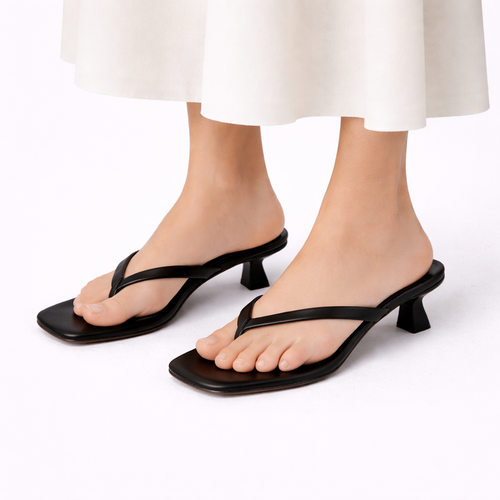 Women’s summer heeled orthopedic slippers — All-day comfort