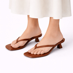 Women’s summer heeled orthopedic slippers — All-day comfort
