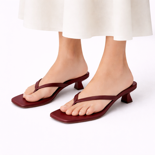 Women’s summer heeled orthopedic slippers — All-day comfort