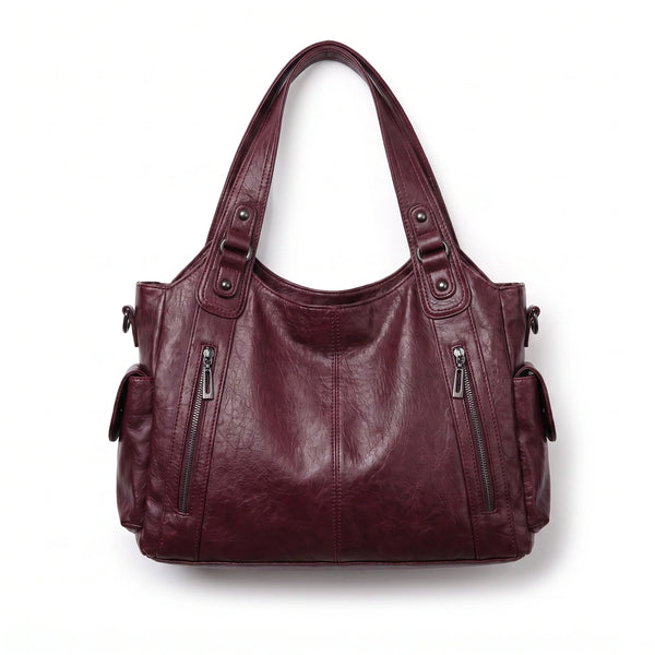 Women’s Slouchy Shoulder Bag – Everyday Hobo Handbag for Casual Outfits