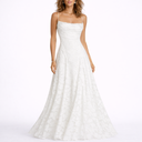Maxi Dress with Open Back & Floral Texture