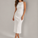 Women's ripple textured cami dress